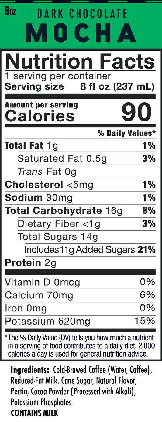 High Brew Dark Chocolate Mocha Cold Brew Coffee