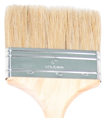 1500 Series Gesso + Varnish White Bristle Chip Brushes