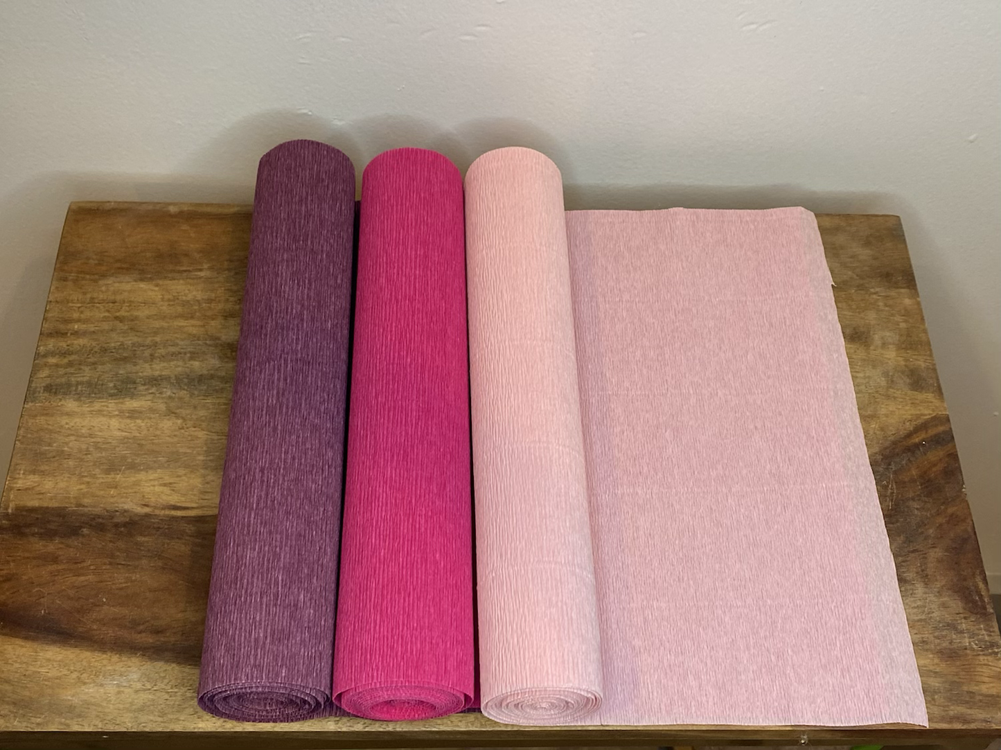 Hot Pink Heavy Florist Crepe