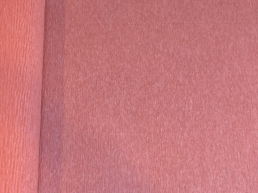 Coral Heavy Florist Crepe