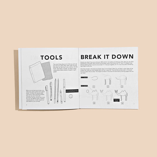 All The Animals: A How to Draw Art Book for Kids