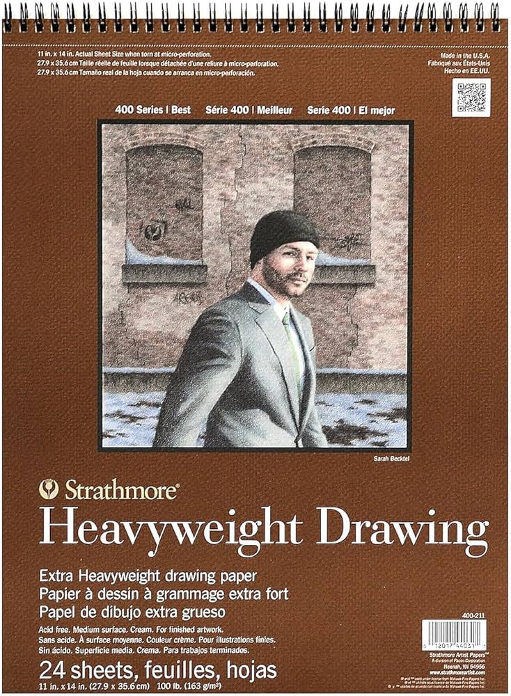 Strathmore 400 Series Heavyweight Drawing Pad