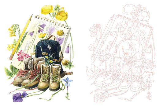 Posh Adult Coloring Book: Inspired by Nature by Marjolein Bastin