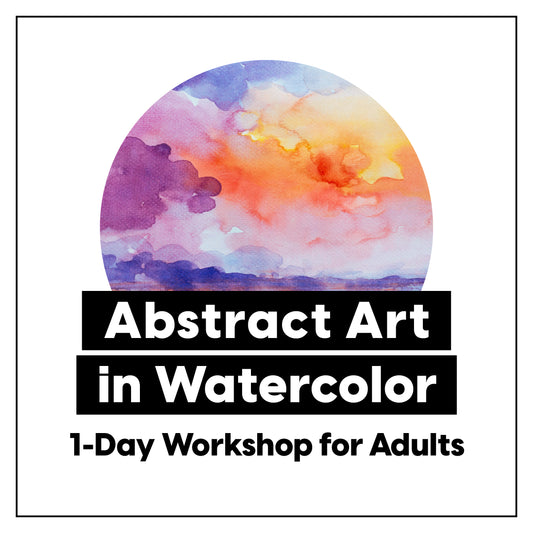 Arte abstracto en acrílico • Taller de pintura de 1 día