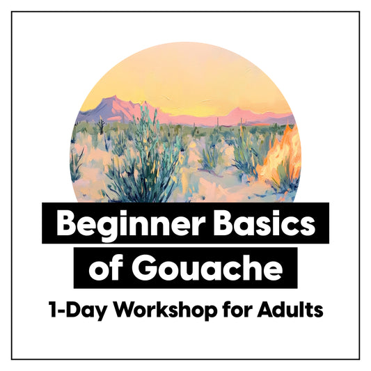 Beginner Basics of Gouache Workshop