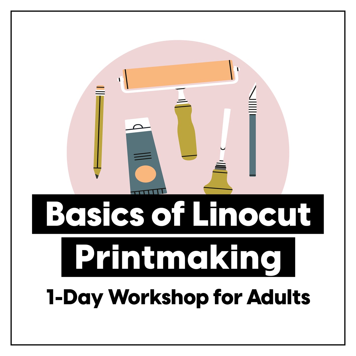 Introducción al linograbado • Taller de grabado de 1 día