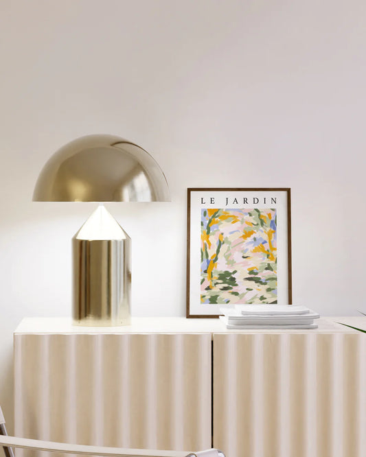 Natural Oak Frames in Walnut