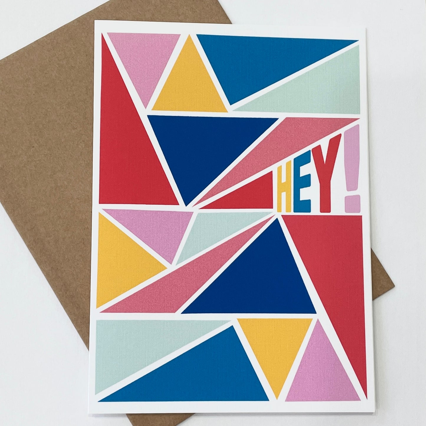 "Hey!" Card by Carlee Ingersoll