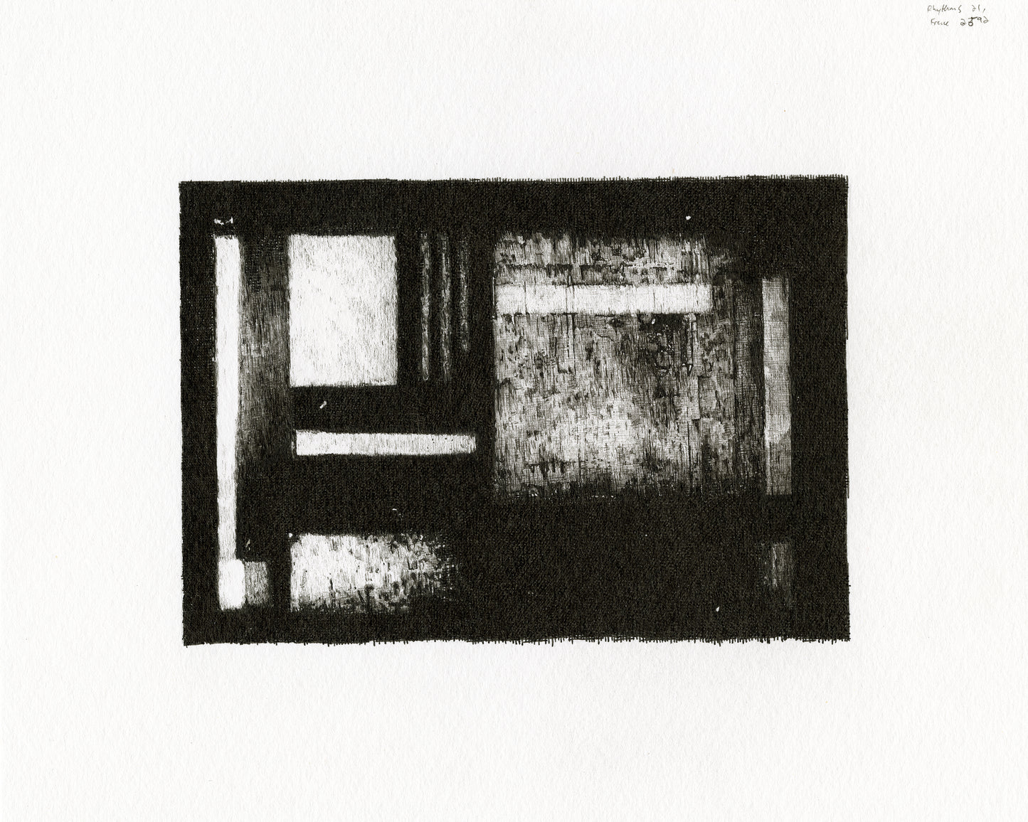 "Rhythmus 21, Frame 2109" • Archival Print of Artwork by James Greer