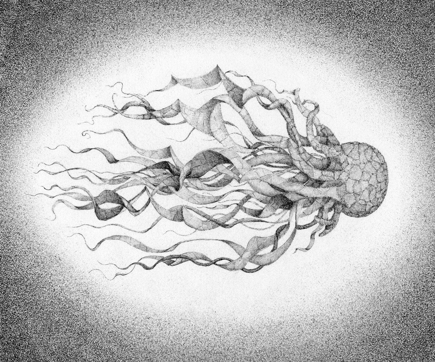 "The Living Comet" • Archival Print of Artwork by James Greer