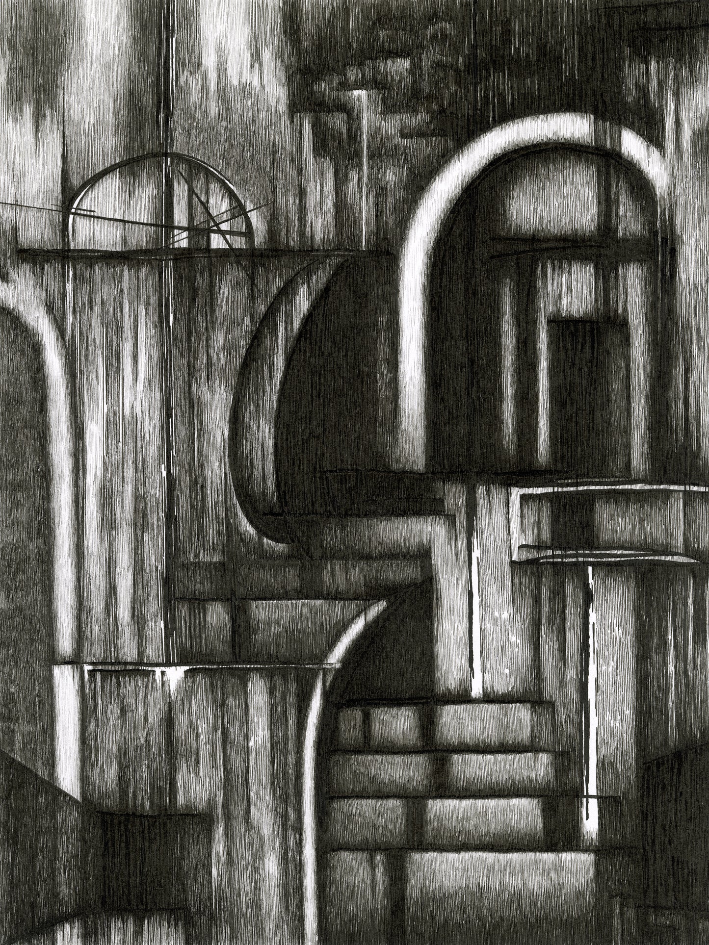 "A House with No Shadows" • Archival Print of Artwork by James Greer