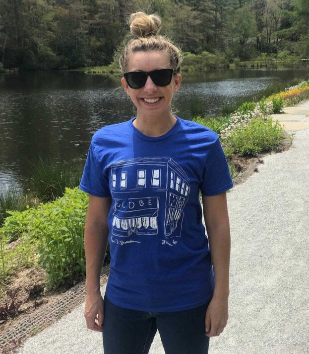 "The Globe" T-Shirt by René Shoemaker