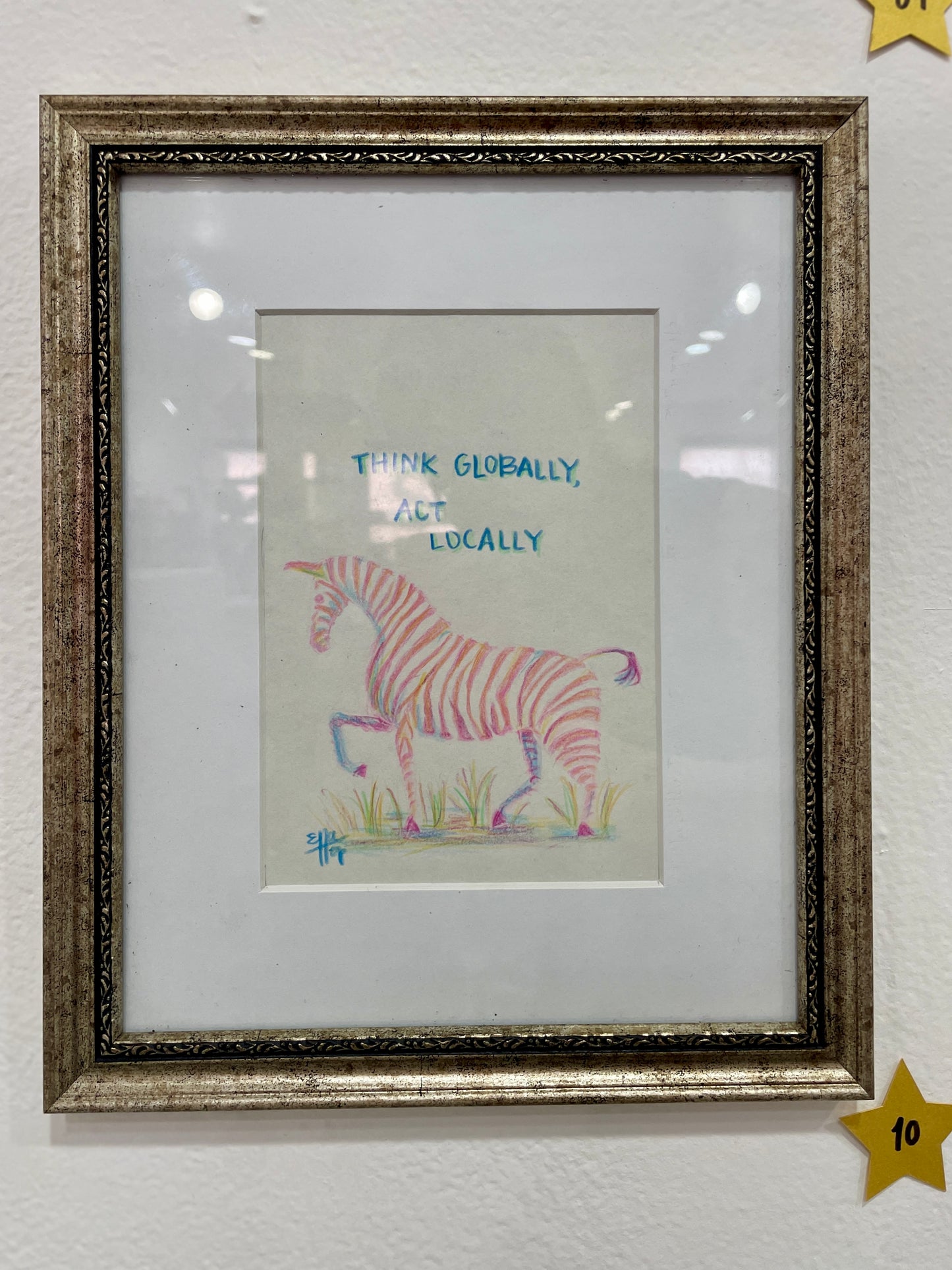 ★ 10 • “Think Globally” by Ella Hopkins