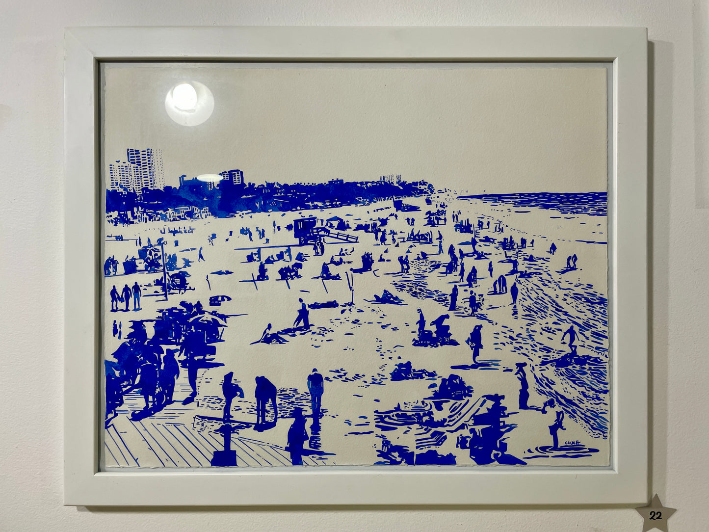 ★ 22 • "Beach Day" by Kate Couch