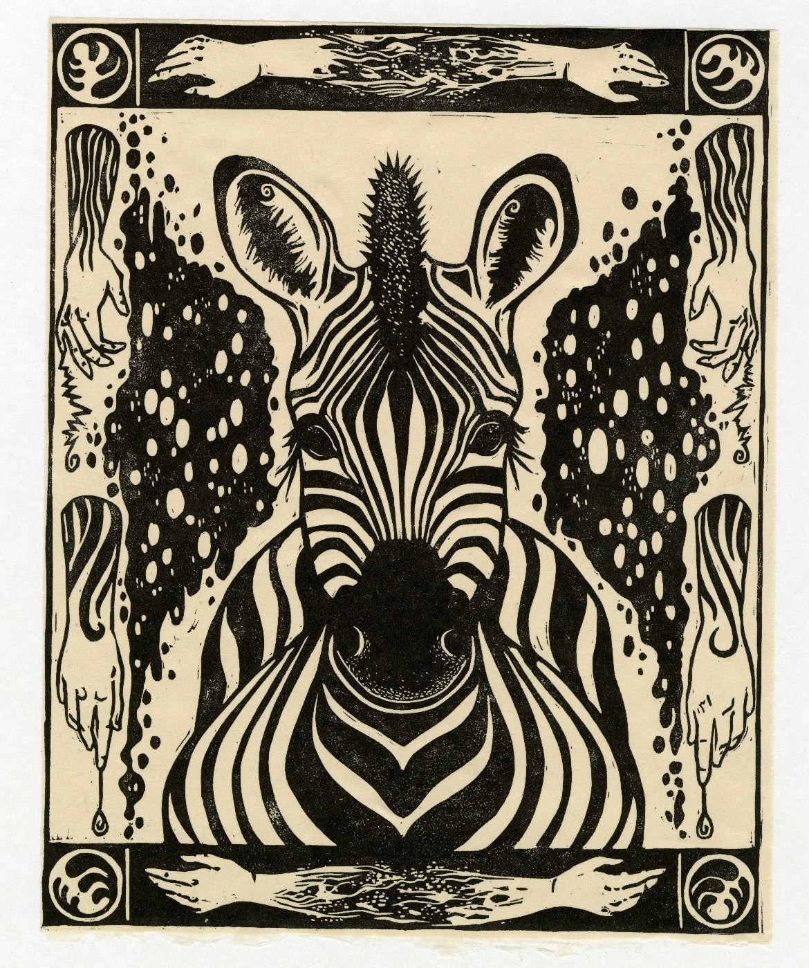 ★ 04 • “Dazzle” Framed Original Print by Olive Roberts