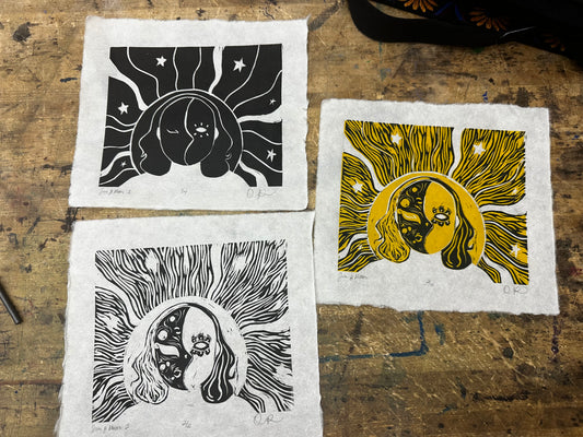 Introduction à la linogravure • Atelier de gravure d'une journée