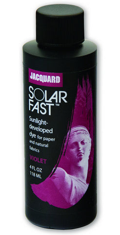 Tinte Jacquard Solar Fast desarrollado a la luz del sol - 4 oz. botellas