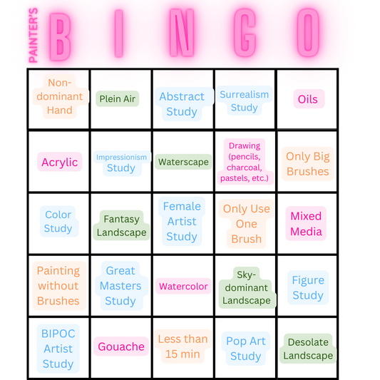 Hobby BINGO Boards by EllaHop
