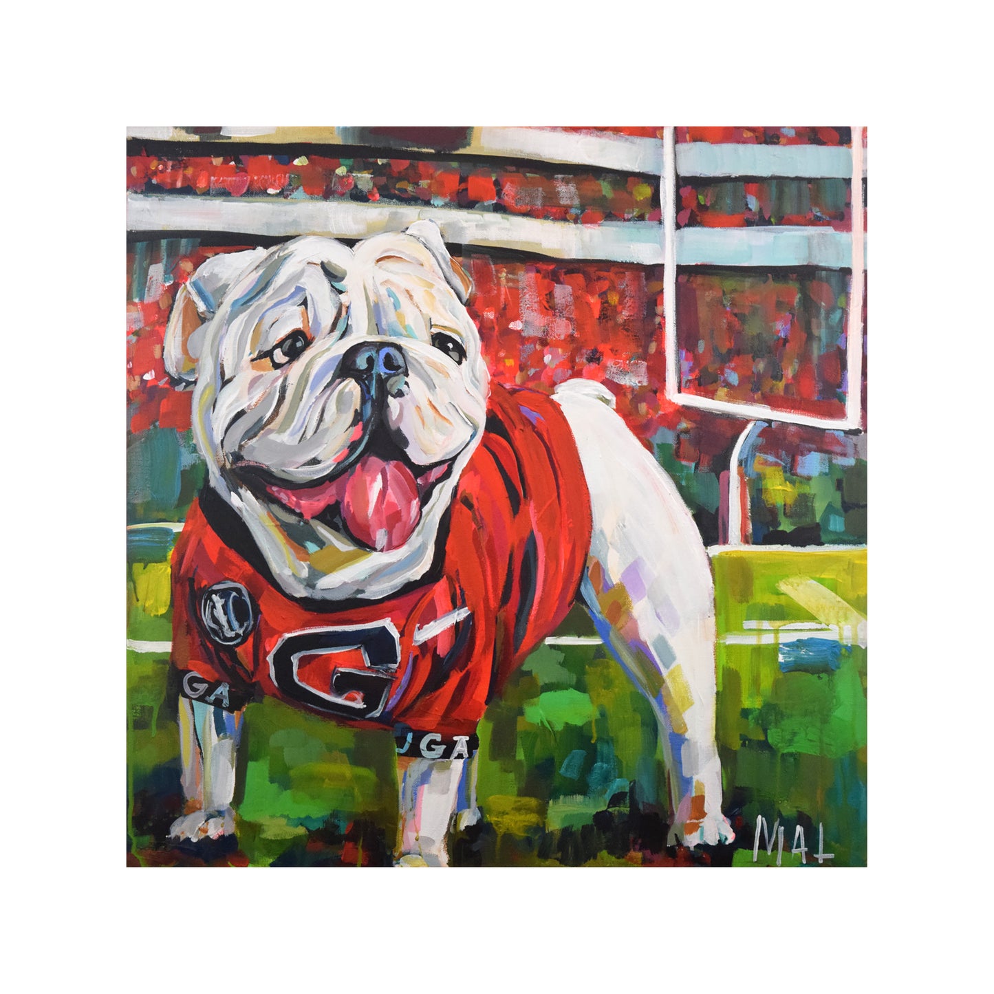 Impression « Samedi à Athènes » de Mallory Moye