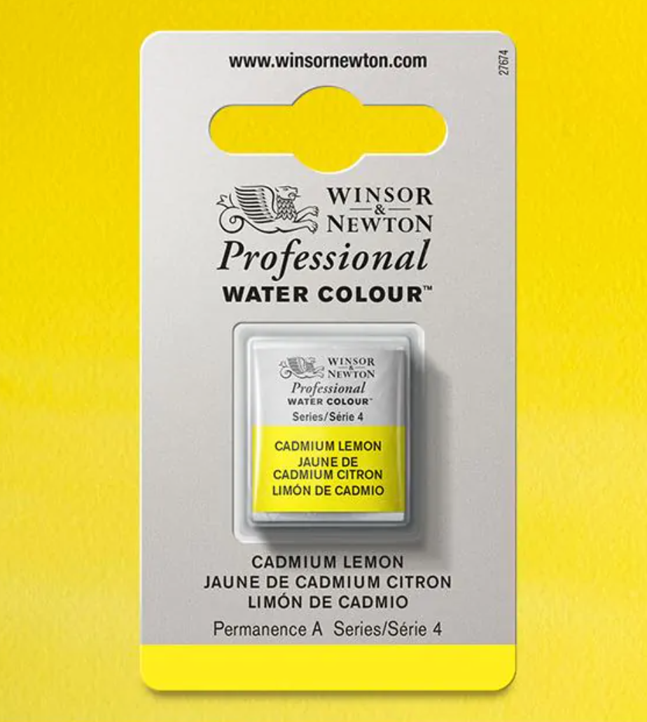 SPECIAL ORDER ITEM: Winsor & Newton Professional Water Colors - Half Pans