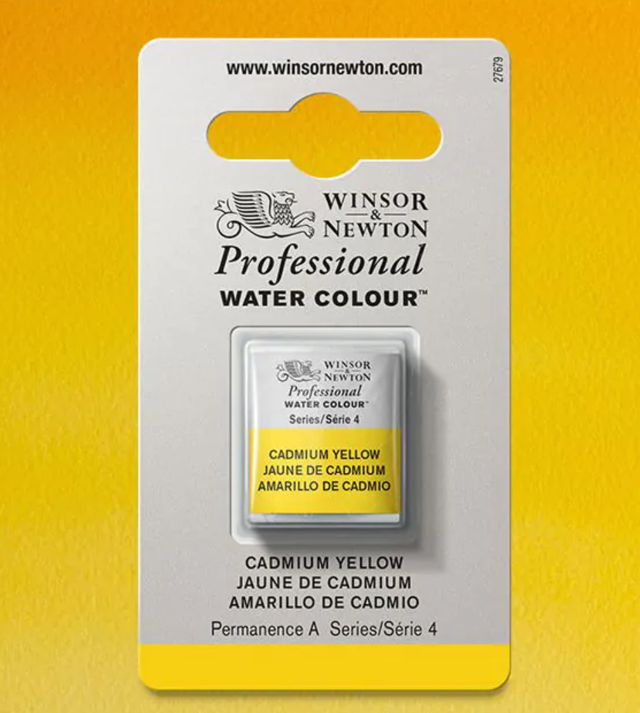 SPECIAL ORDER ITEM: Winsor & Newton Professional Water Colors - Half Pans