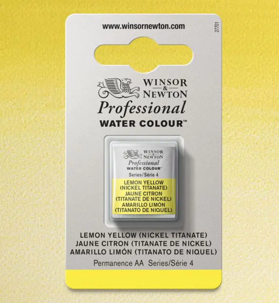 SPECIAL ORDER ITEM: Winsor & Newton Professional Water Colors - Half Pans