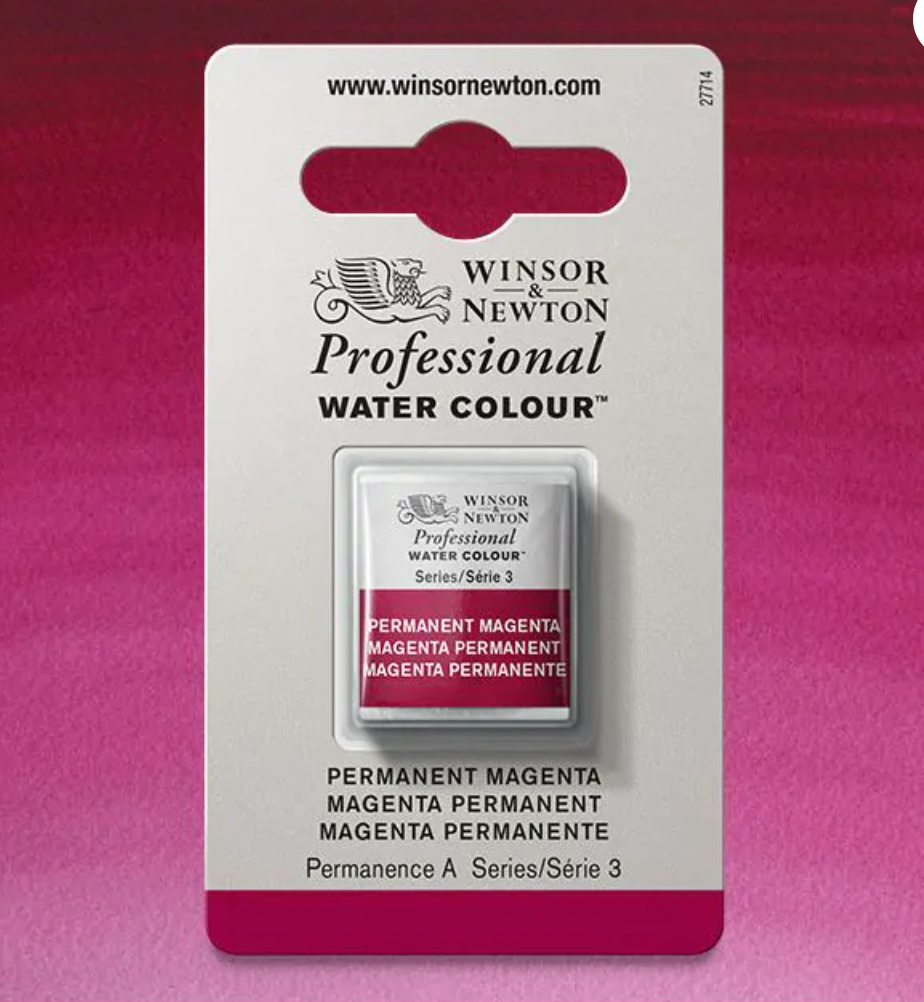 SPECIAL ORDER ITEM: Winsor & Newton Professional Water Colors - Half Pans