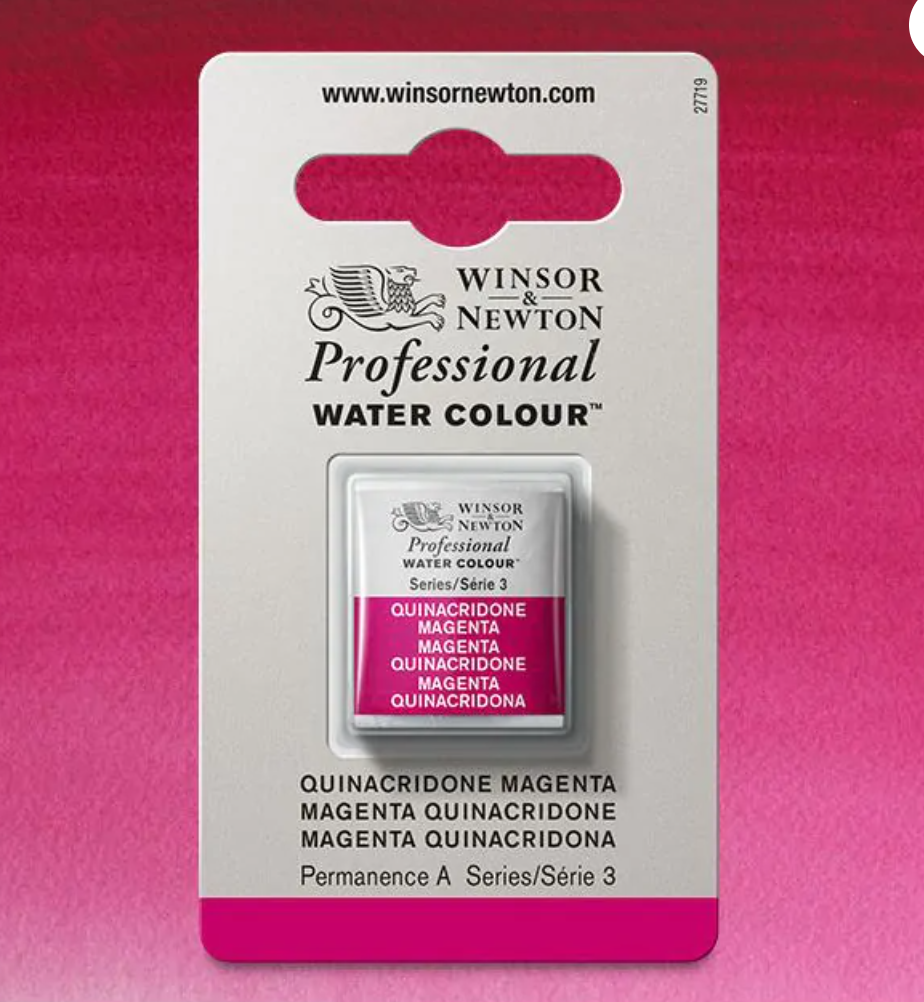 SPECIAL ORDER ITEM: Winsor & Newton Professional Water Colors - Half Pans