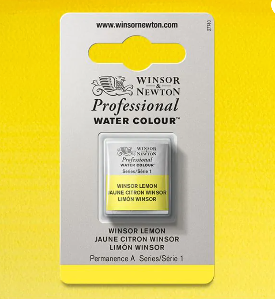 SPECIAL ORDER ITEM: Winsor & Newton Professional Water Colors - Half Pans