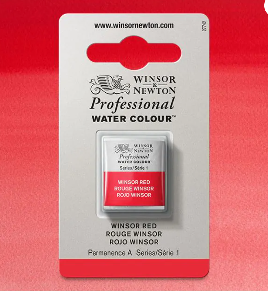 SPECIAL ORDER ITEM: Winsor & Newton Professional Water Colors - Half Pans