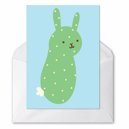 Polka Dot Animal Greeting Cards by Missy Kulik
