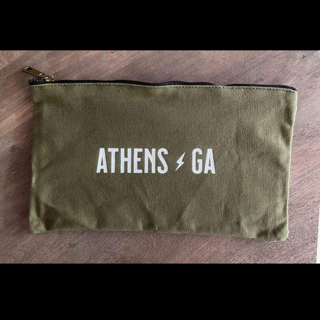 Athens, GA Canvas Pouches by LFD