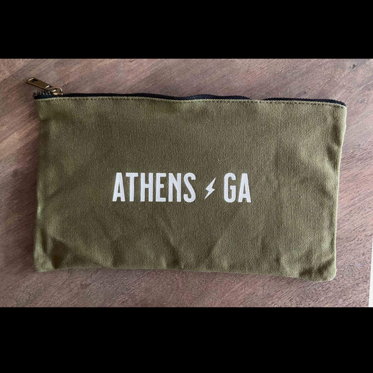 Athens, GA Canvas Pouches by LFD