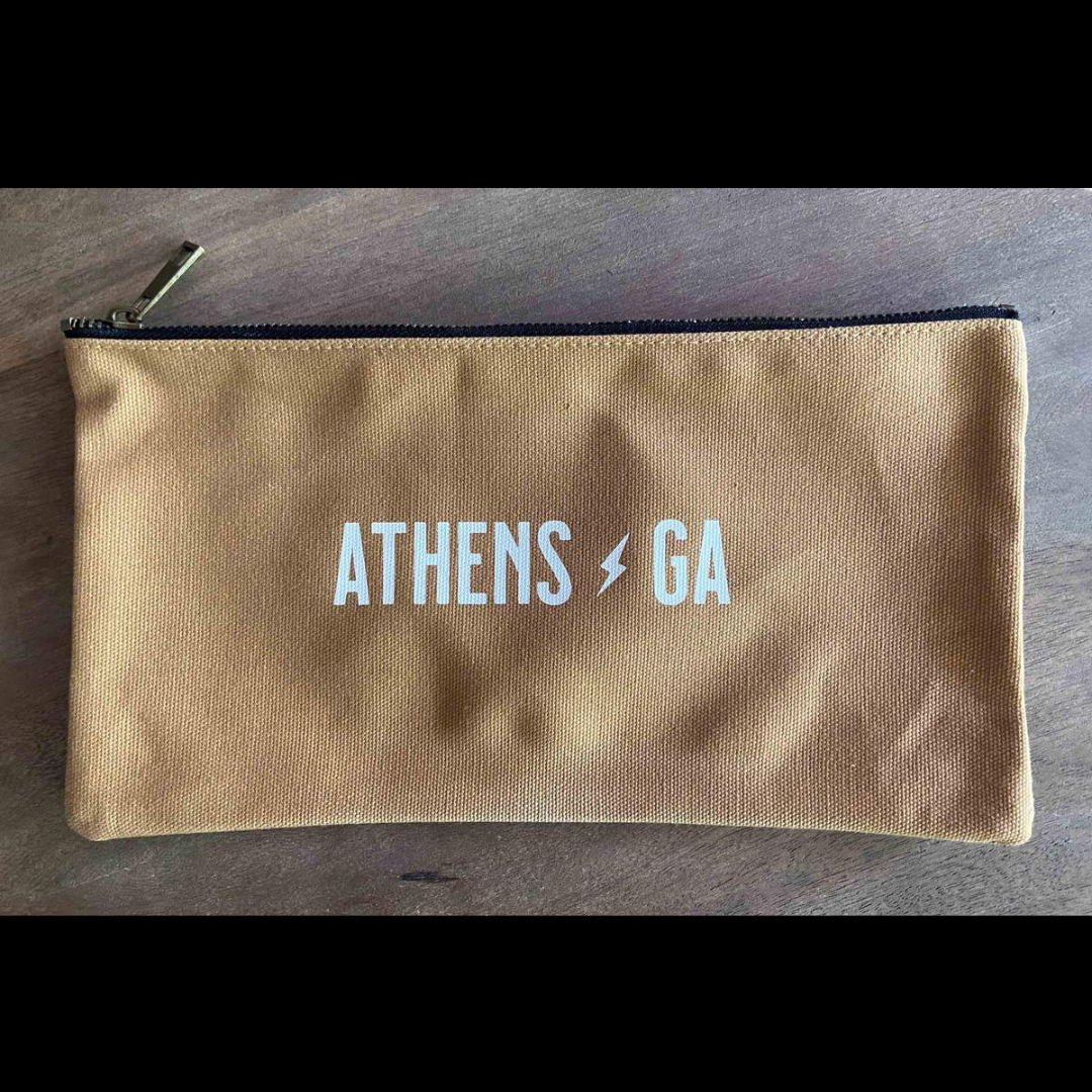 Athens, GA Canvas Pouches by LFD