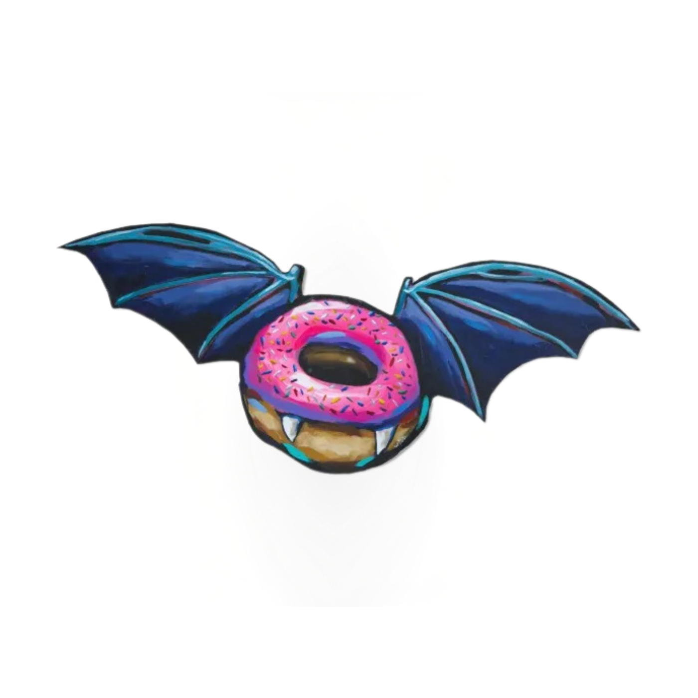 "All Donuts Go to Heaven" Sticker by Will Eskridge