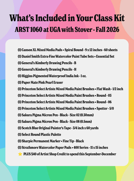 Kit #18 • Kit de classe pour UGA - ARST 1060 avec Best • Automne 2023