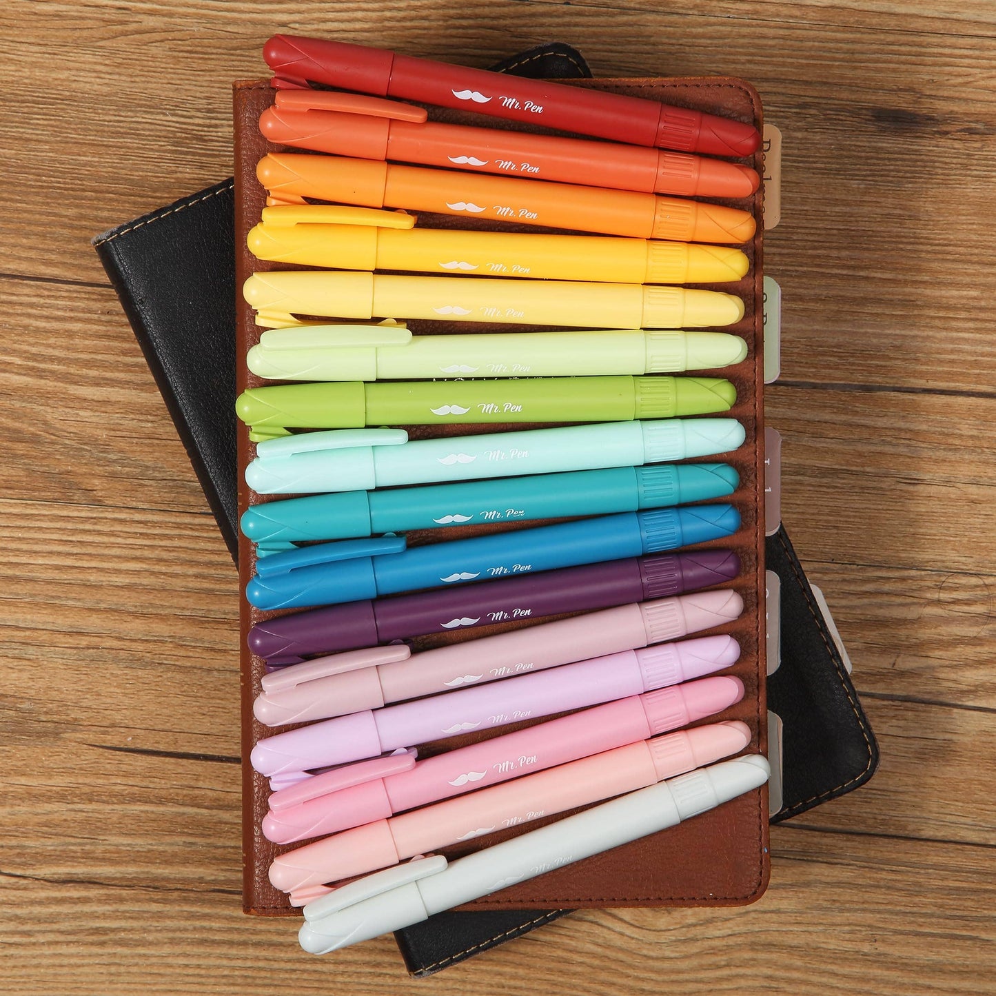Mr Pen Gel Highlighters - 16 pieces - Bright Assorted Colors
