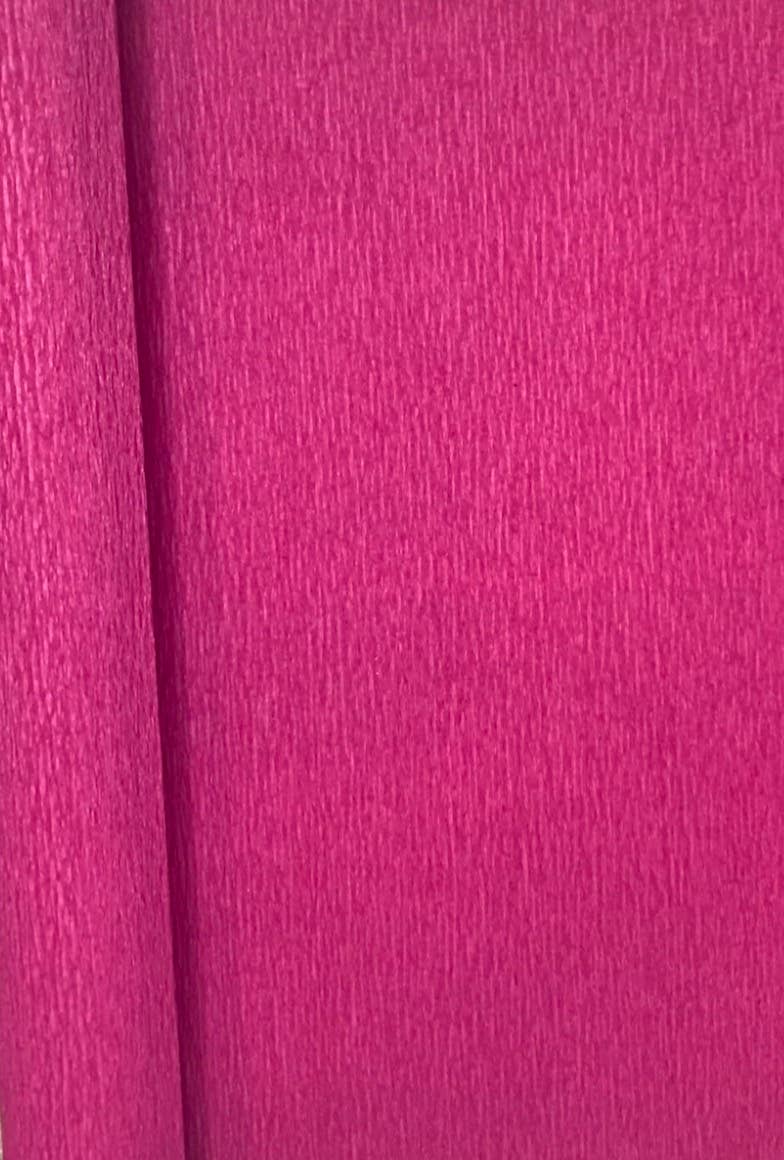 Dark Pink Heavy Florist Crepe