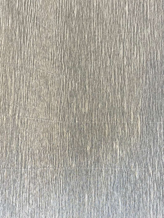 Silver Heavy German Florist Crepe