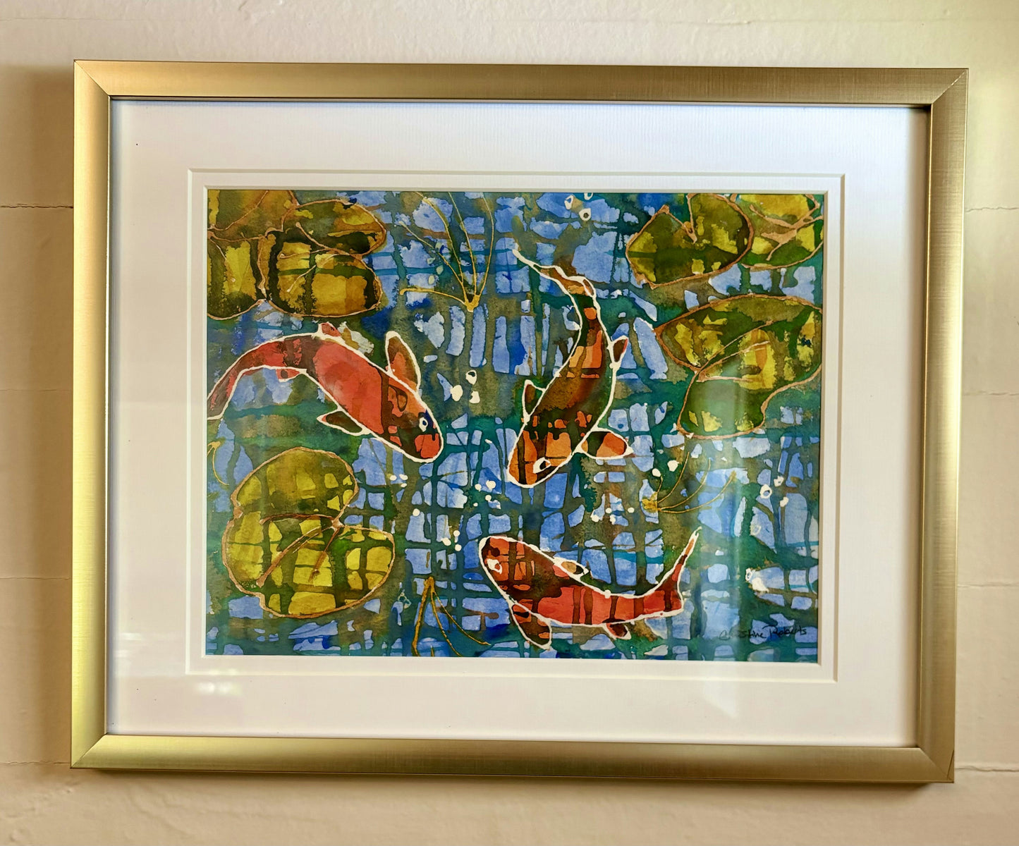 ★ 18 • "Koi Fish" by Christine Roberts