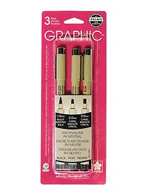 Pigma Micron Pen Sets - Graphics