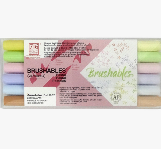 Zig Memory System Brushables Marker Set