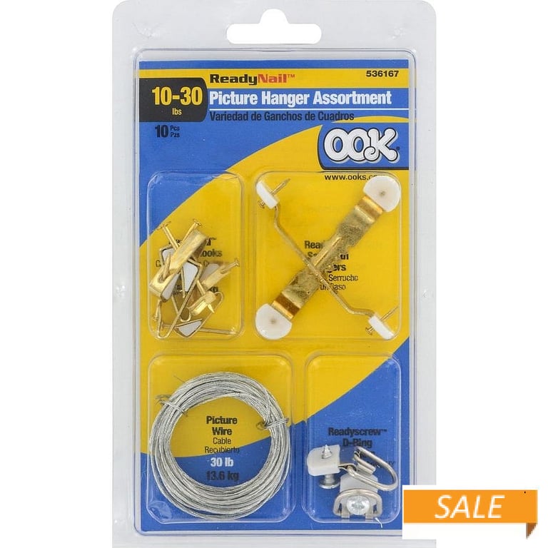 Ook ReadyNail Hanging Kit - 10 piece