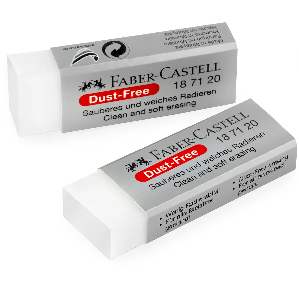 Faber Castell Dust-Free Vinyl Eraser  Curio. Gallery & Creative Supply LLC