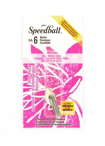 Speedball Linoleum Cutter Blades - 2 pack