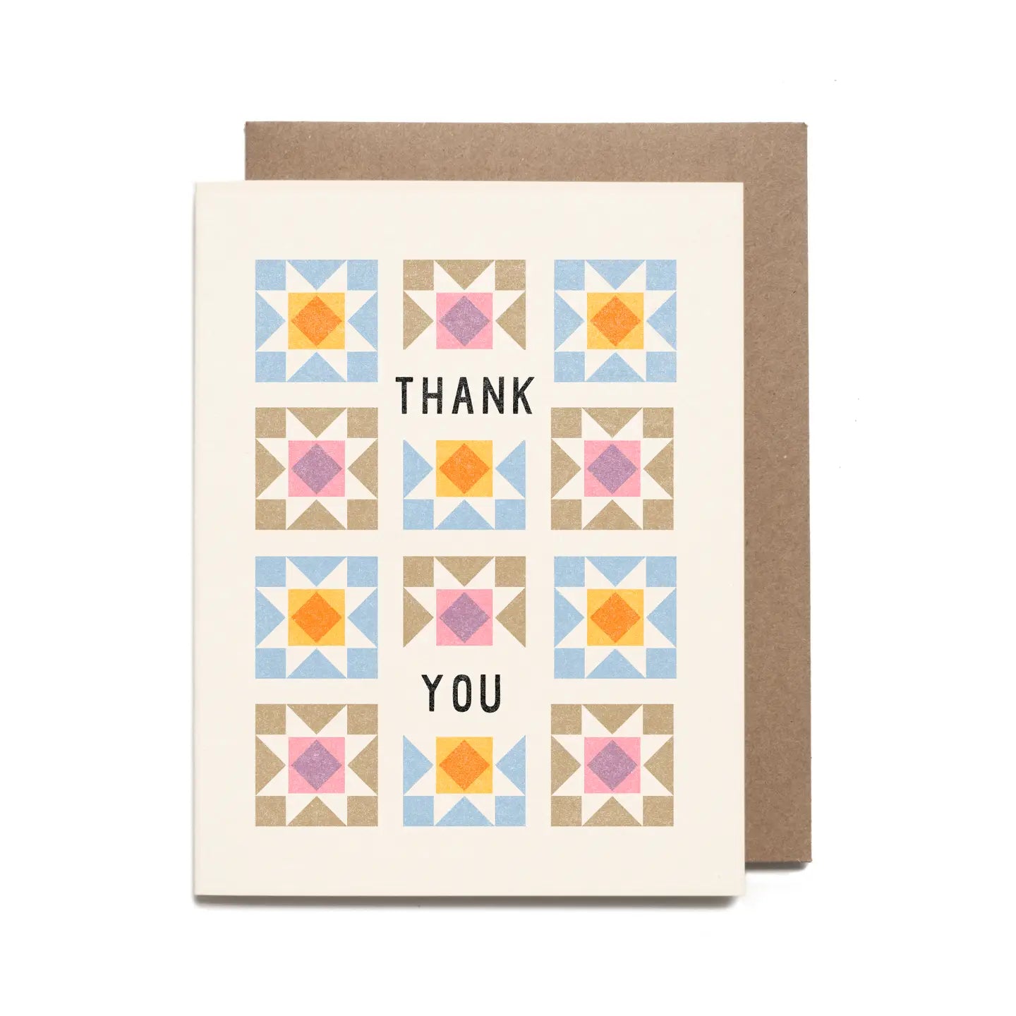 Thank You Quilt Card by Worthwhile Paper