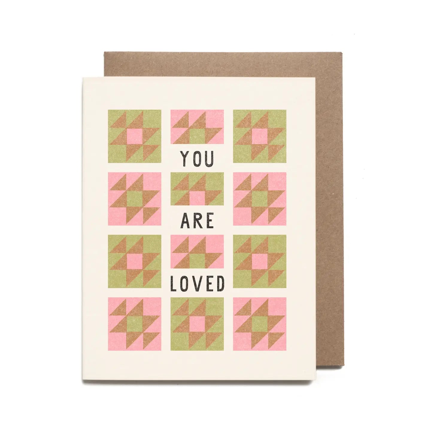 You Are Loved Quilt Card by Worthwhile Paper