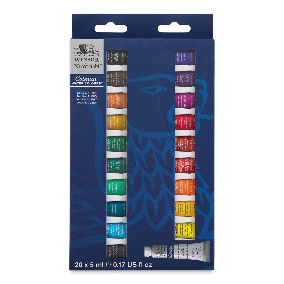 Winsor & Newton Cotman Watercolor 20pc. Set - 5 ml. Tubes - by Winsor & Newton - K. A. Artist Shop