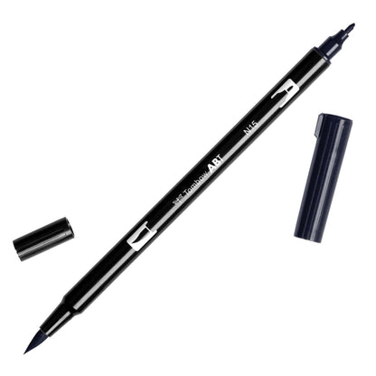 Tombow Dual Brush Pens - Individuals - N15 Black by Tombow - K. A. Artist Shop