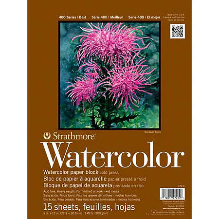 Strathmore 18-inch x 24-Inch 400 Series Watercolor Pad